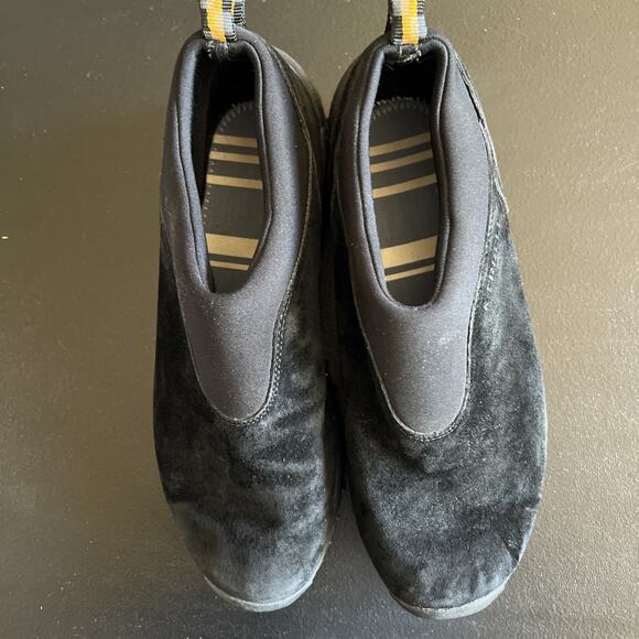 MERRELL Winter Moc Shoe Mens Size 10M Black Slip On Suede Casual Comfort - Picture 6 of 12